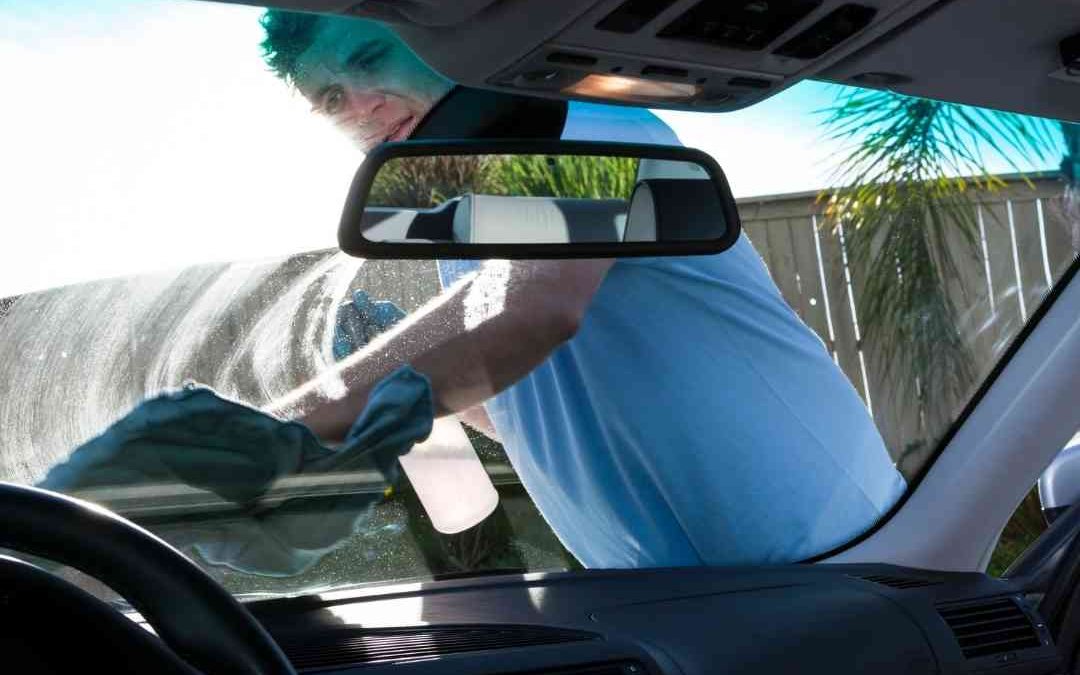 cleaning your windshield