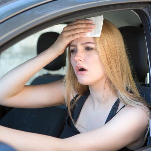 Windshield Shatter from Heat