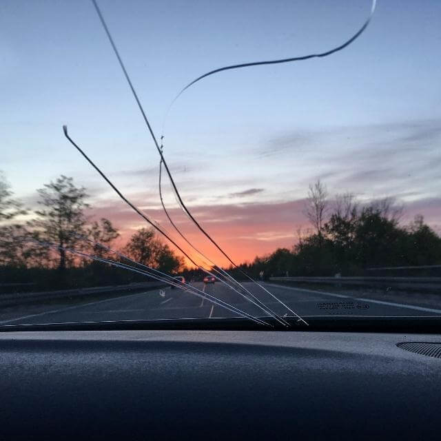 Dangers of Driving a Car with a Cracked Windshield