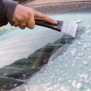 windshield ice scraper