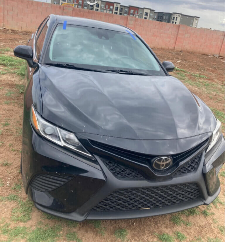 Toyota camry 2019 after replacement