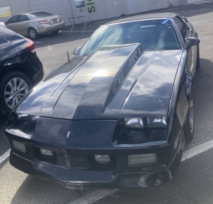 1990 CHEVROLET CAMARO 2 DOOR CONVERTIBLE